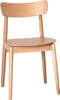 Dřevěná jídelní židle Fameg Nopp skandinávská ohýbaná na míru