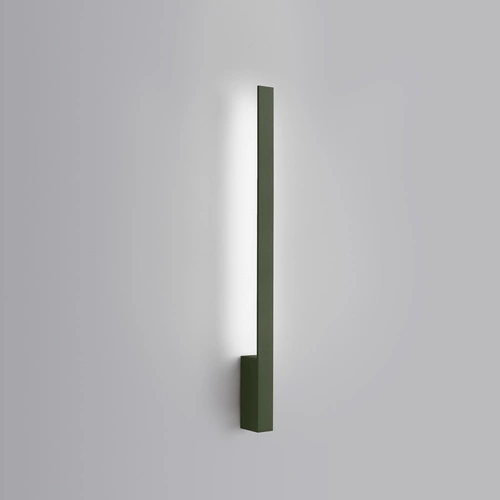 Nástěnné svítidlo LAHTI 70 moderní LED olivově zelené hliník do obýváku a ložnice Thoro