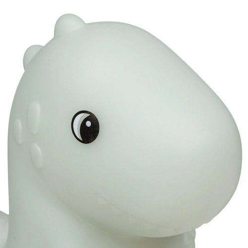 Dětská bezdrátová noční LED lampička Dino Atmosphera zelená moderní 14 cm
