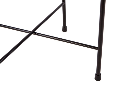 Kulatý dubový konferenční stolek 60 cm Tre NORDIFRA moderní do obýváku skandinávský