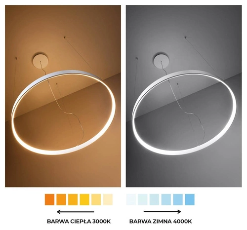 Lustr RIO 110 bílý LED 3000K