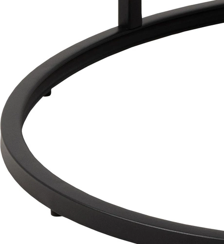 Sada konferenčních stolků Spiro oválný bílý mramor 2v1 glamour do obýváku Actona