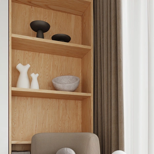 Dřevěné stropní svítidlo BOOMO 12 moderní do obýváku a ložnice Sollux Lighting