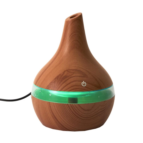 Elektrický aroma difuzér Intesi přírodní s LED a USB do bytu a ložnice 130 ml