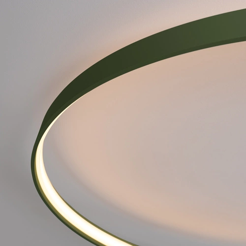 Stropní LED svítidlo RIO 110 olivově zelené moderní do obýváku a kuchyně Thoro