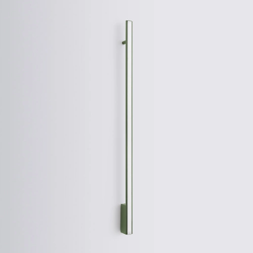 Moderní nástěnné LED svítidlo LAGOM 120 olivově zelené hliník do obývacího pokoje a ložnice Thoro