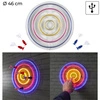 Lampička Terč se šipkami LED barevná