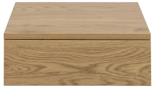 Závěsný noční stolek Avignon 37 cm v přírodní barvě s 1 zásuvkou – moderní skandinávský styl – Actona