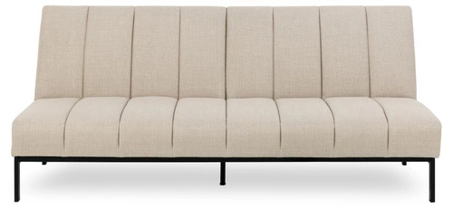 Rozkládací pohovka Caix béžová moderní s funkcí spaní do obýváku Actona 198 cm