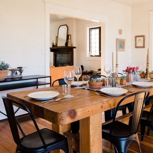 Kovová jídelní židle Paris modrá ve stylu Tolix do kuchyně a jídelny industriální D2.DESIGN