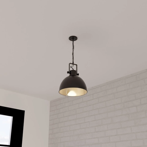 Visící lampa Basalt černá