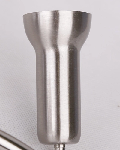 Moderní stropní svítidlo Arc 3bodové stříbrné s nastavitelným stínidlem do obývacího pokoje a kuchyně CANDELLUX