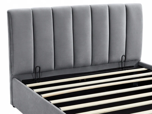 Čalouněná postel Lexington 120x200 šedá s úložným prostorem do ložnice