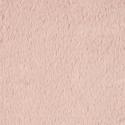 Sada 6 růžových kulatých polštářů na židle Furry do moderní jídelny Intesi