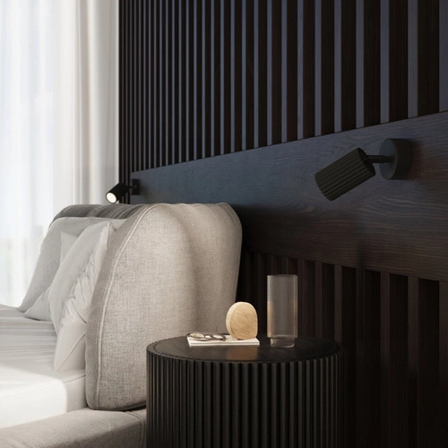 Stropní svítidlo KARBON 3L černé minimalistické nastavitelné do obýváku a ložnice SOLLUX