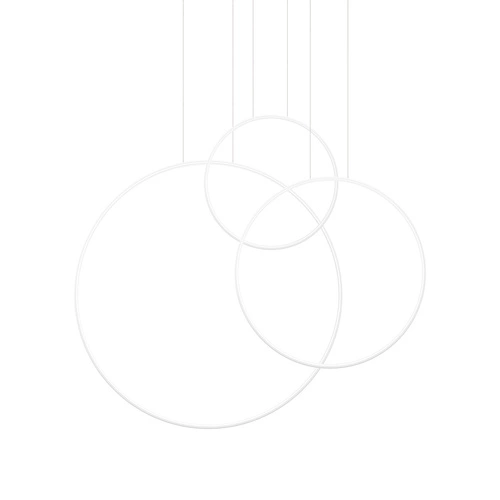 Závěsné LED svítidlo RIO 3 bílé moderní nad jídelní stůl a do obývacího pokoje Thoro