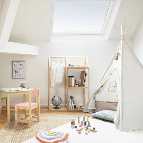 Atmosphera dětský modrý dekorativní glóbus 20 cm vzdělávací do dětského pokoje