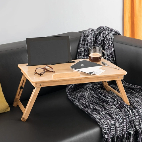 Bambusový stolek na notebook 54x34 cm