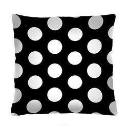 Sametový dekorační polštář Ring Intesi do obýváku a ložnice antialergický 40x40 cm