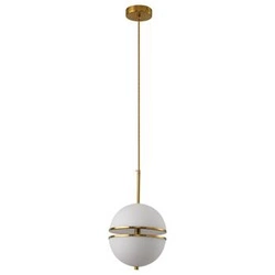 Závěsné LED svítidlo koule SFERA-1 Step into Design zlatá 20 cm do obýváku a kuchyně