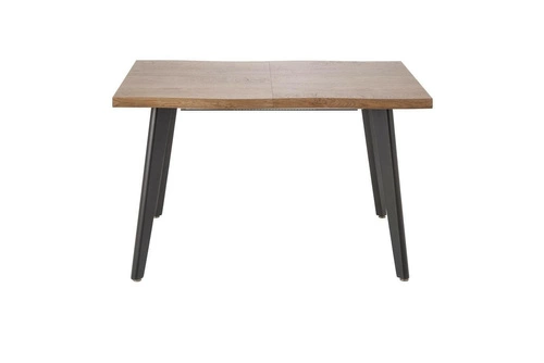 Rozkládací jídelní stůl Sonik 2 dub přírodní černé nohy moderní 150–210 cm Intesi