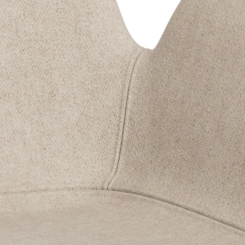 Křeslo Beth otočné do jídelny béžové čalouněné loft Actona