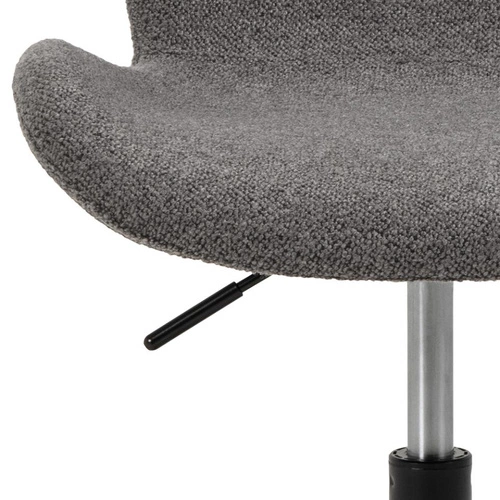 Ergonomická kancelářská židle Batilda-A1 Actona antracitová otočná s nastavitelnou výškou