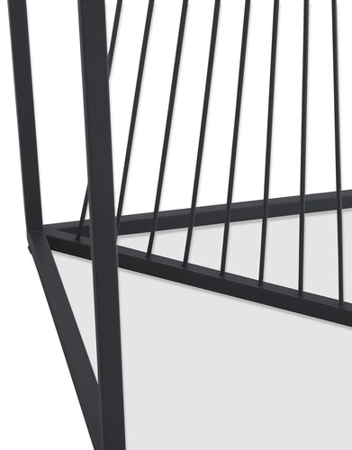 Konferenční stolek čtvercový Infinity S 55x55 cm šedý mramor moderní loftový do obýváku Intesi