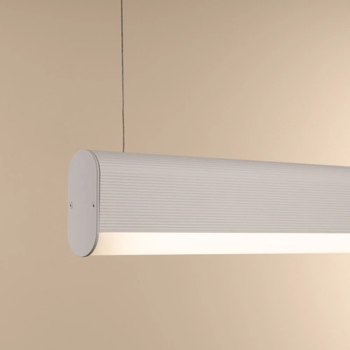Závěsné svítidlo FARGE bílá LED, nastavitelná, do kuchyně a nad ostrůvek, moderní, 120 cm