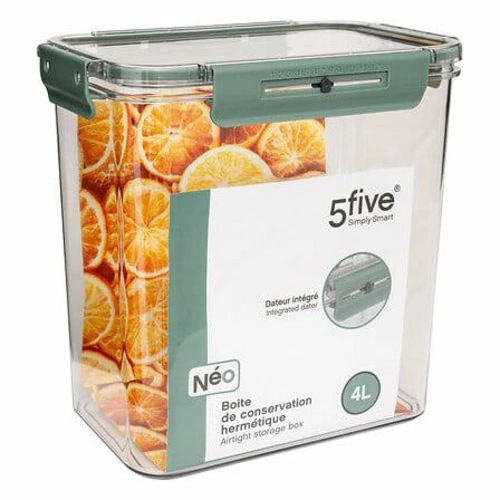 Hermatická krabička Neo zelená jednoduchá 4L