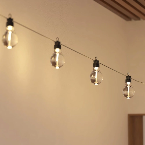 Solární girlanda 10 LED v češtině