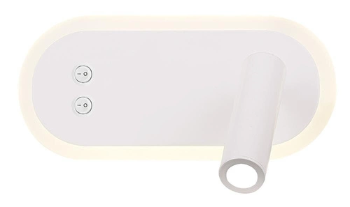 Nástěnné LED svítidlo Miracle bílé moderní s nastavitelným ramenem do ložnice a obýváku CANDELLUX