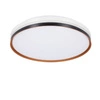 Stropní svítidlo Montana černá+bílá+zlatá 24W LED 40 cm bílý difuzér