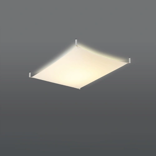Moderní stropní svítidlo LUNA 1 bílé do obýváku a kuchyně 80 cm