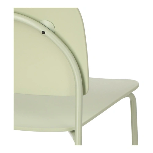 Židle Ravio zelená moderní plastová do jídelny a kuchyně