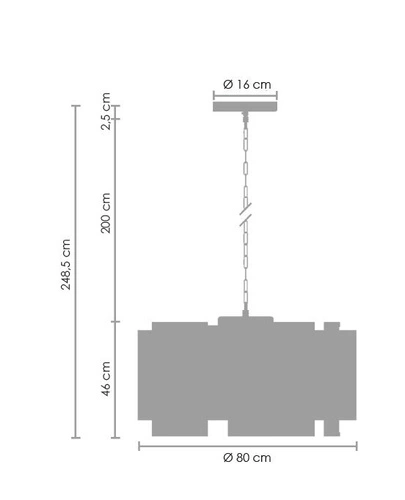 Křišťálový lustr IMPERIO černý 80 cm moderní do obýváku a jídelny