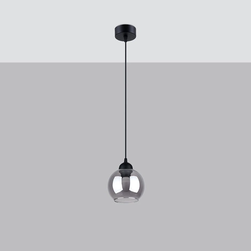 ALINO 1 závěsná lampa černá