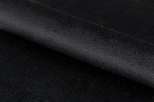 Židle Demina černá sametová do jídelny a obýváku moderní