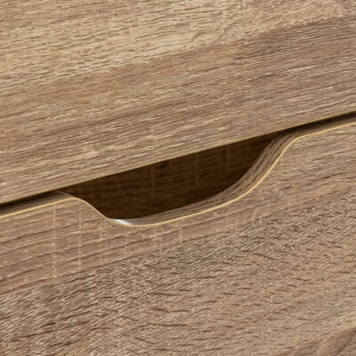 Vysoká botníková skříň Tiro 5five simply smart dub přírodní, 4 zásuvky, skandinávský styl do předsíně