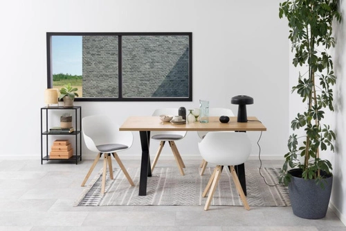 Židle Tina Wood bílá