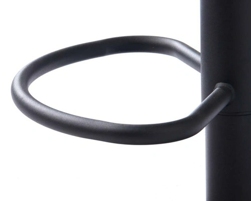 Barová židle Nolan čalouněná písková s opěrkou výškově nastavitelná do kuchyně