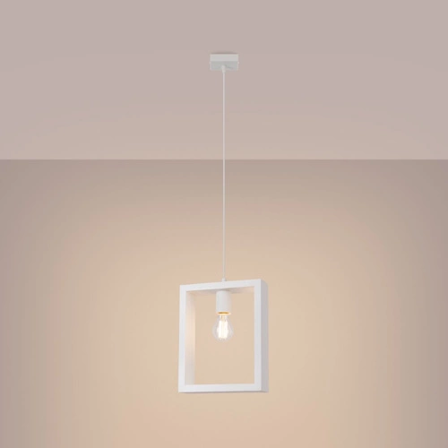 Visící lampa ARIES bílá