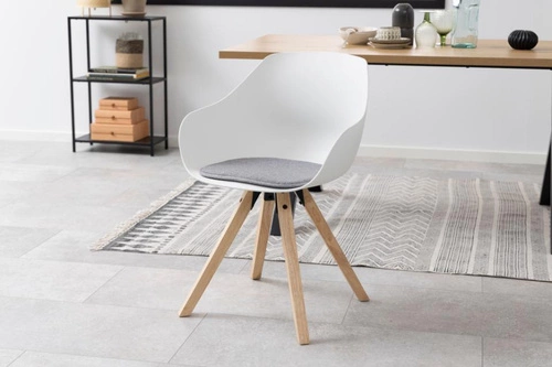 Židle Tina Wood bílá