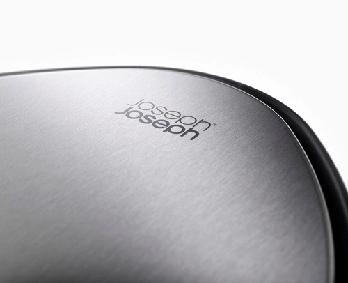 Joseph Joseph EasyStore odpadkový koš do koupelny 5l černý matný s pedálem oválný