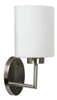 Nástěnné svítidlo Visola 1x60W E27 nikl matný