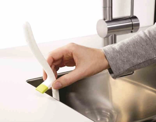 JJ - Kartáček na nádobí EDGE, bílý a zelený