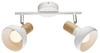 Stropní lampa Puerto strip 2x40W E14 bílá