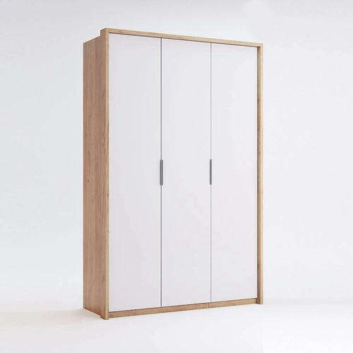 Sestava šatní skříně Tissa bílá/dub