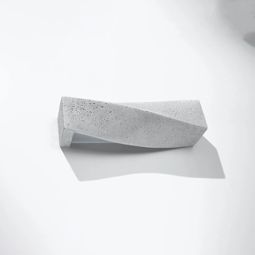 Nástěnné svítidlo Sigma cementové moderní šedé Sollux Lighting do obýváku a ložnice 42 cm