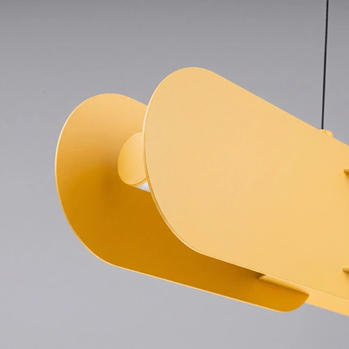 Závěsné LED svítidlo CHAIN 158 žluté moderní nad ostrůvek